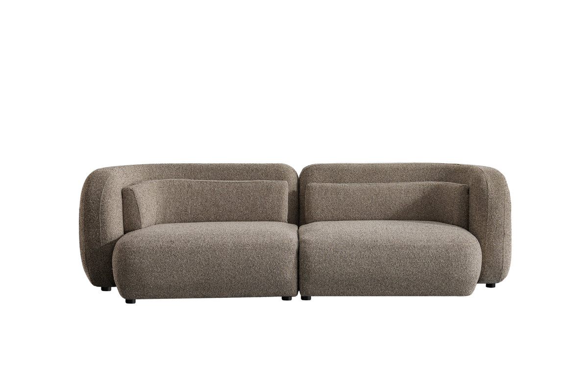 Ari Large Upholstered Sofa – Soft Greige