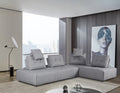 Odilon Upholstered Sectional Sofa with Adjustable Backrests and Headrests by Accents At Home