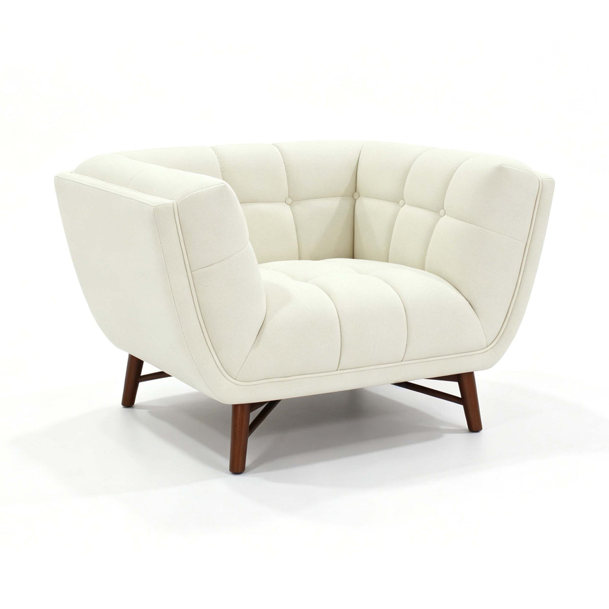 Kitsilano Premium Velvet Accent Chair – Beige