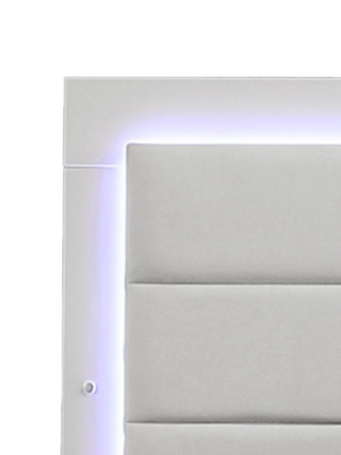 Vanah Glossy White Queen Bed