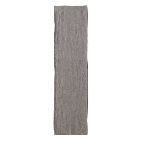 Stonewashed Linen Table Runner - Natural