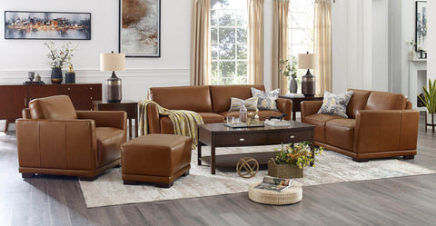 Maren Genuine Leather Loveseat