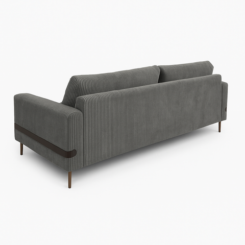 Chadwick Fabric Sofa - Dark Grey