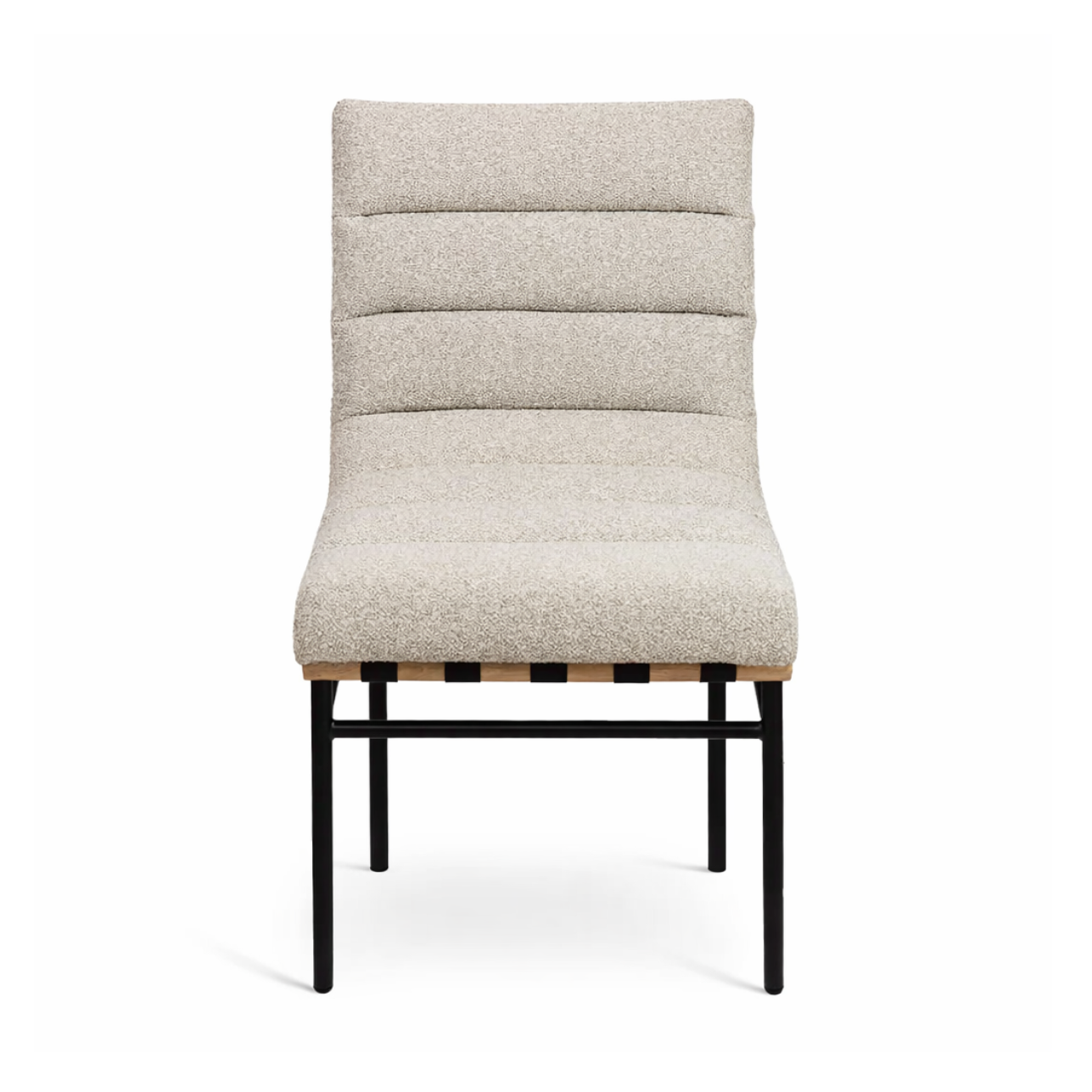 Ryna Vista Fabric Dining Chair - Linen