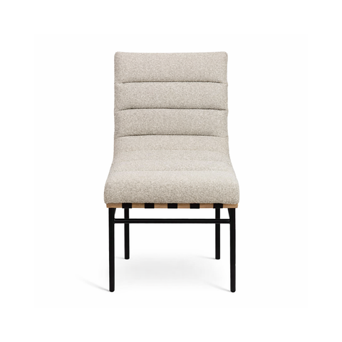 Ryna Vista Fabric Dining Chair - Linen