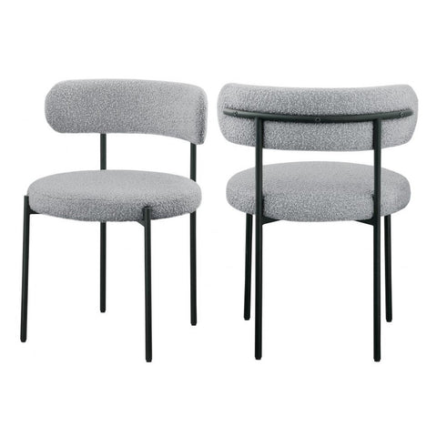 Ronda Dining Chair Boucle Fabric