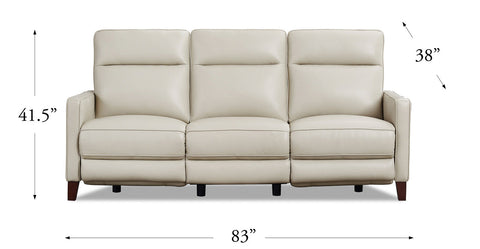 Ashbryn Power Headrest & Lumbar Zero Gravity Reclining Sofa