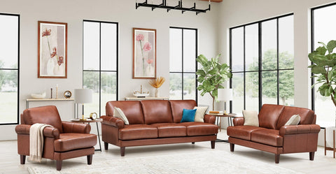 Austra Genuine Leather Sofa