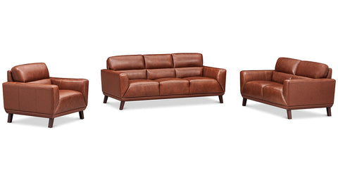 Jammie Genuine Leather Sofa