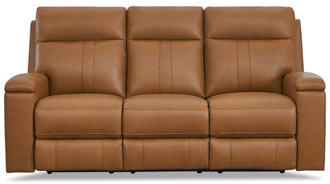 Hanley Zero Gravity Genuine Leather Power Reclining Sofa