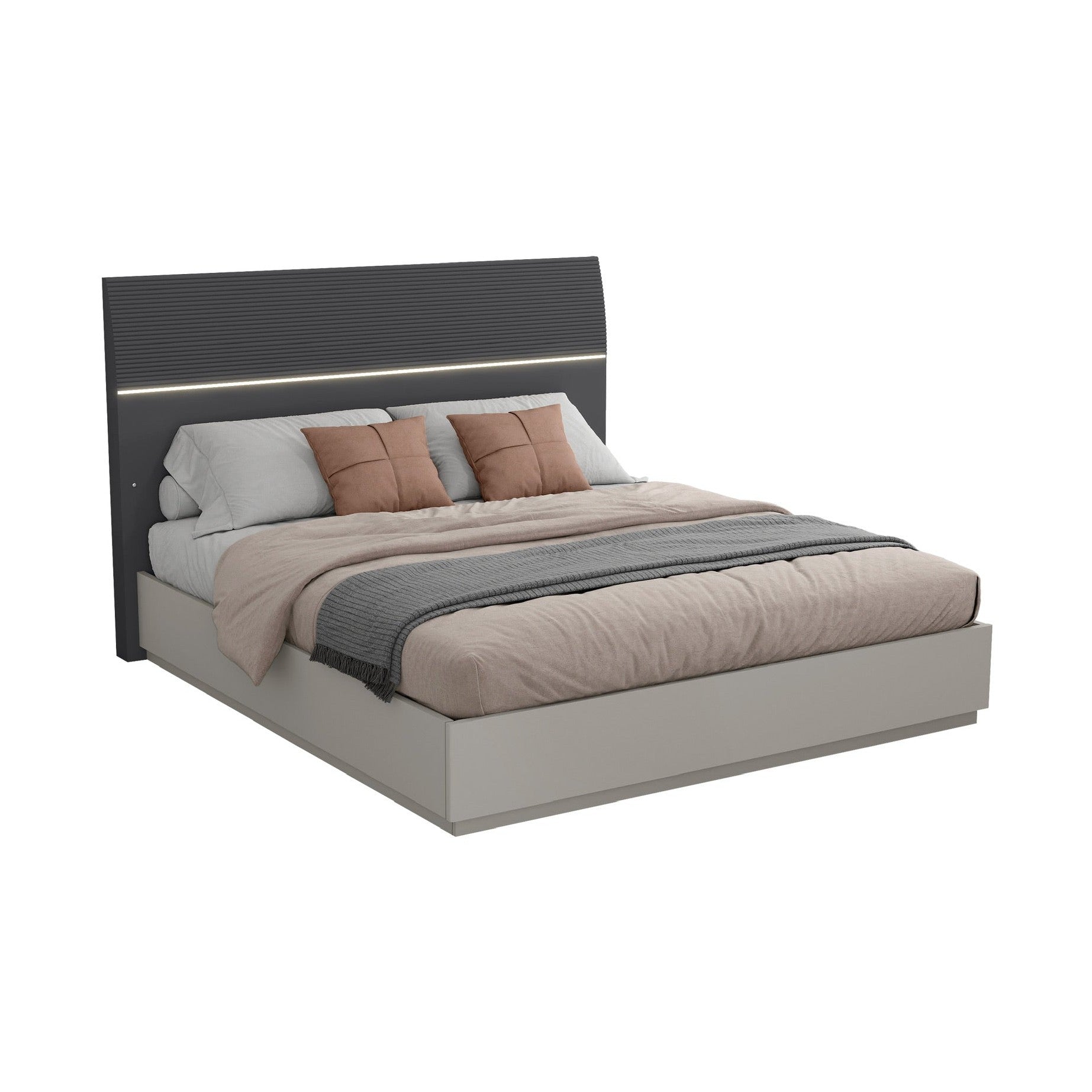 Nella Two Tone Storage Bed