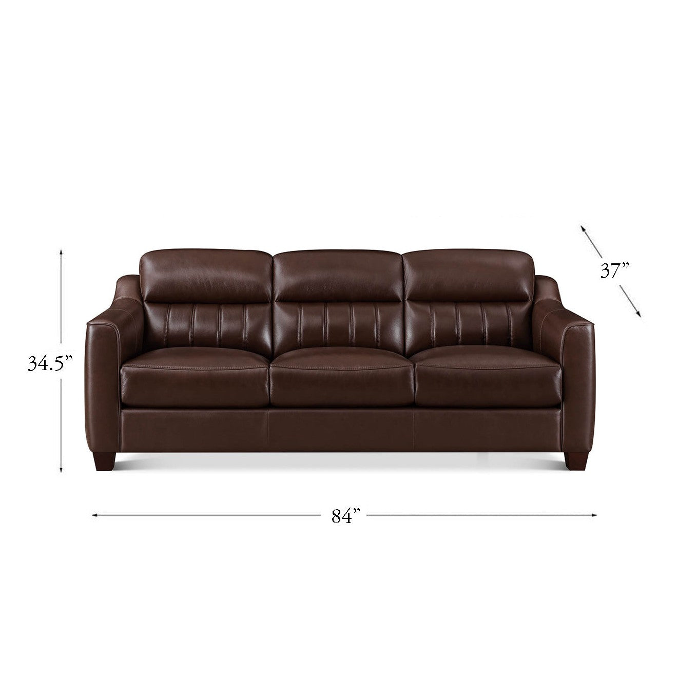 Nolan Genuine Leather Sofa