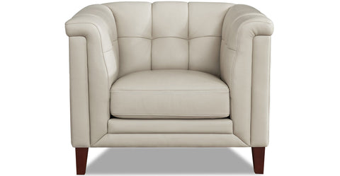 Arvo Genuine Leather Accent Chair