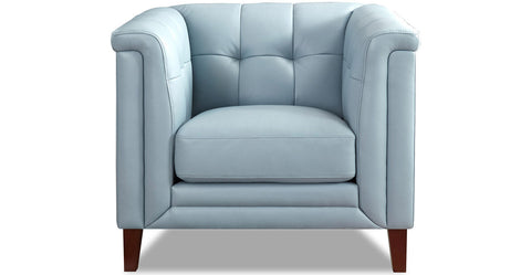 Arvo Genuine Leather Accent Chair