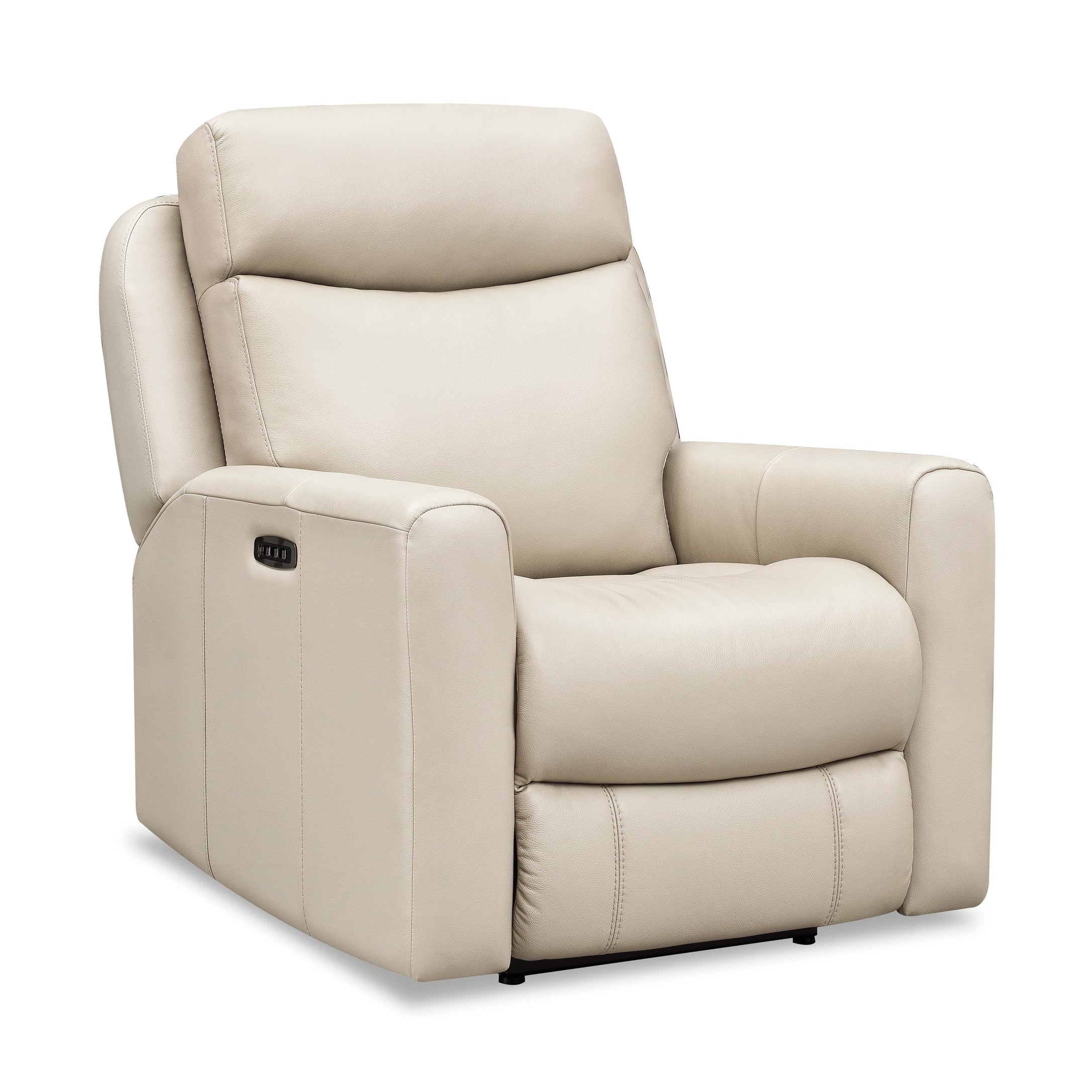 Harrison Zero Gravity Power Reclining Leather Chair with Power Headrest
