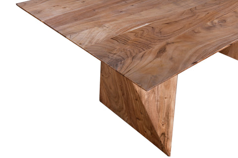 FLOOR MODEL Oxford Solid Wood Angled Leg Dining Table