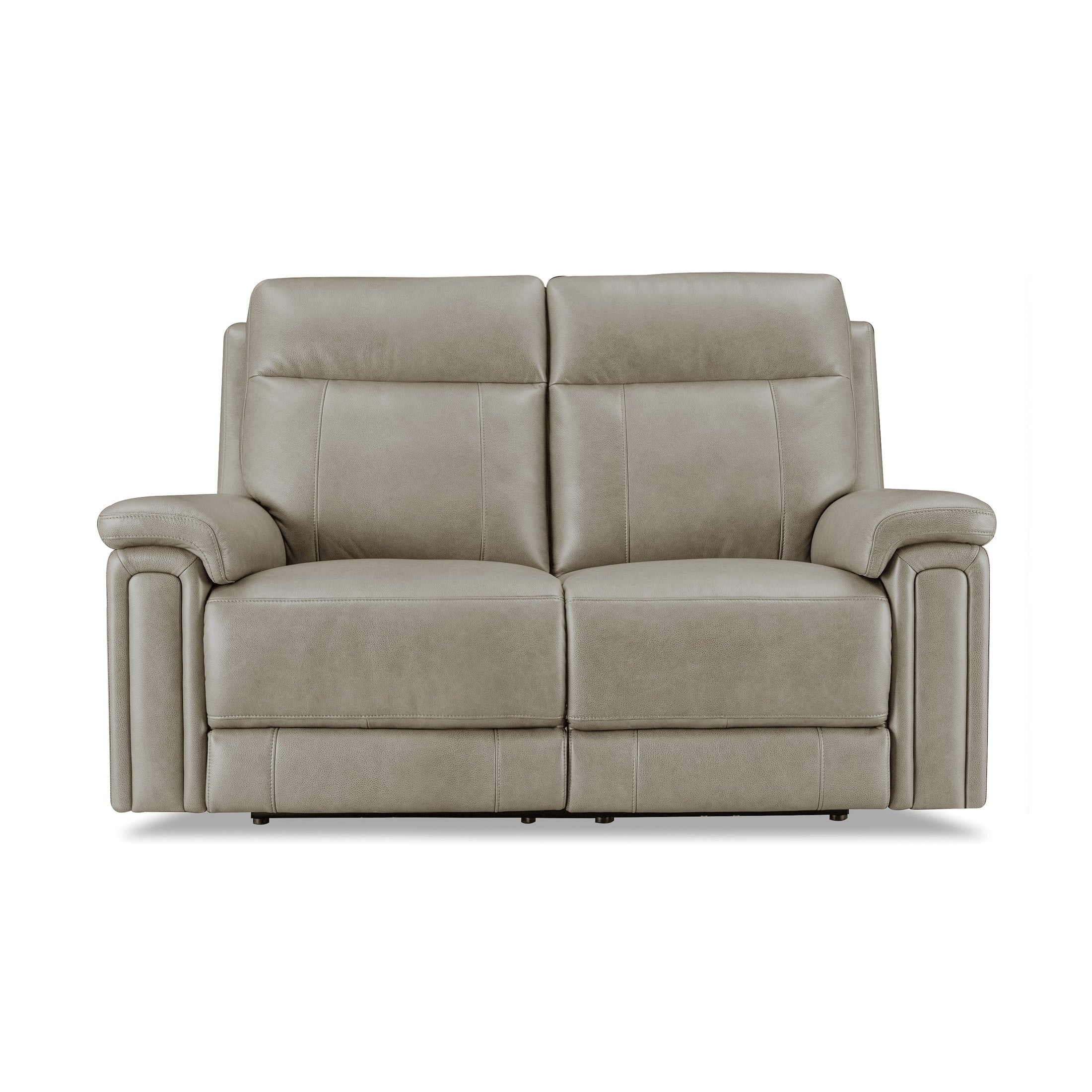 Jaden Zero Gravity Power Reclining Leather Console Loveseat with Power Headrests & Lumbar Support