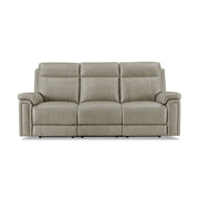 Jaden Zero Gravity Power Reclining Leather Sofa with Power Headrests & Lumbar Support