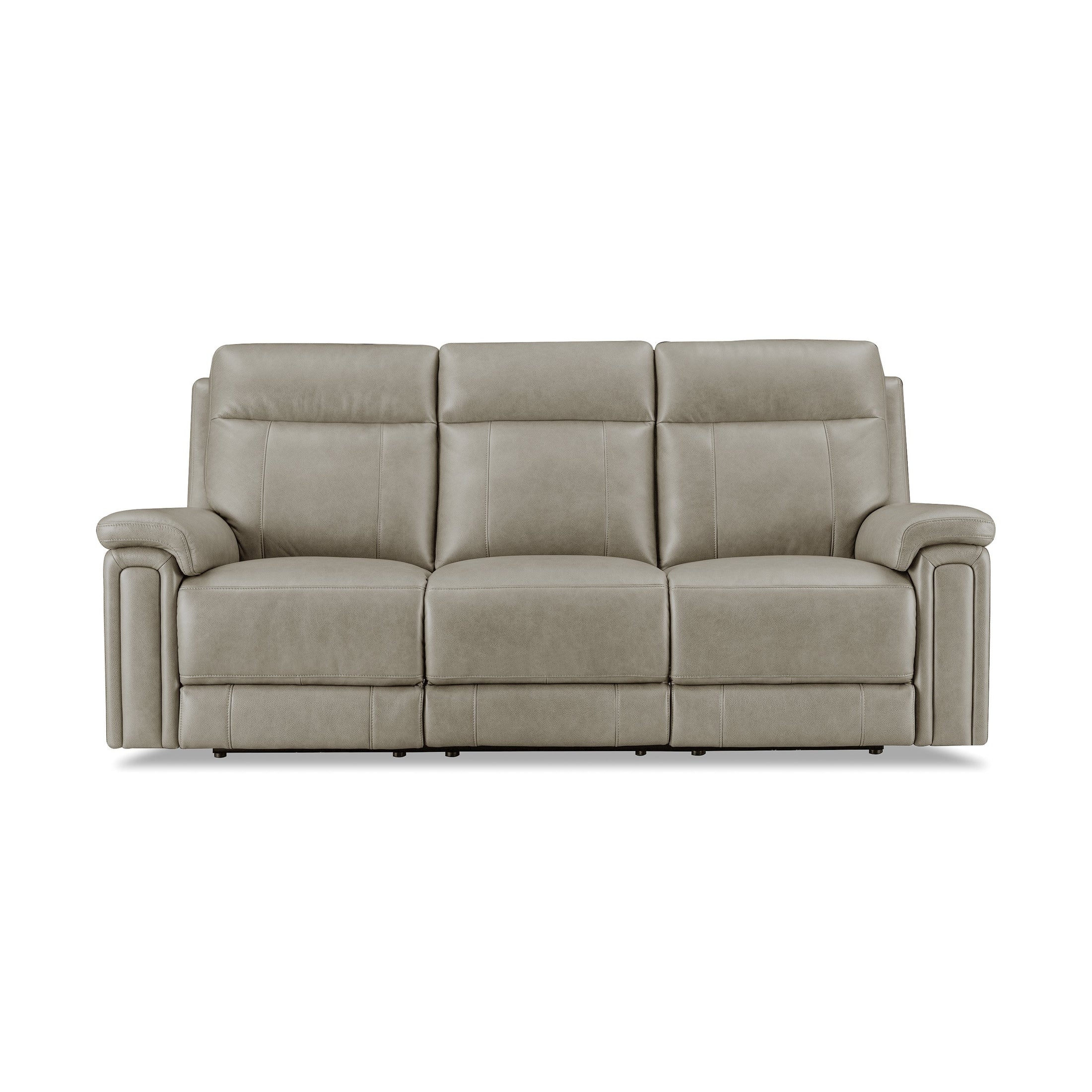 Jaden Zero Gravity Power Reclining Leather Sofa with Power Headrests & Lumbar Support