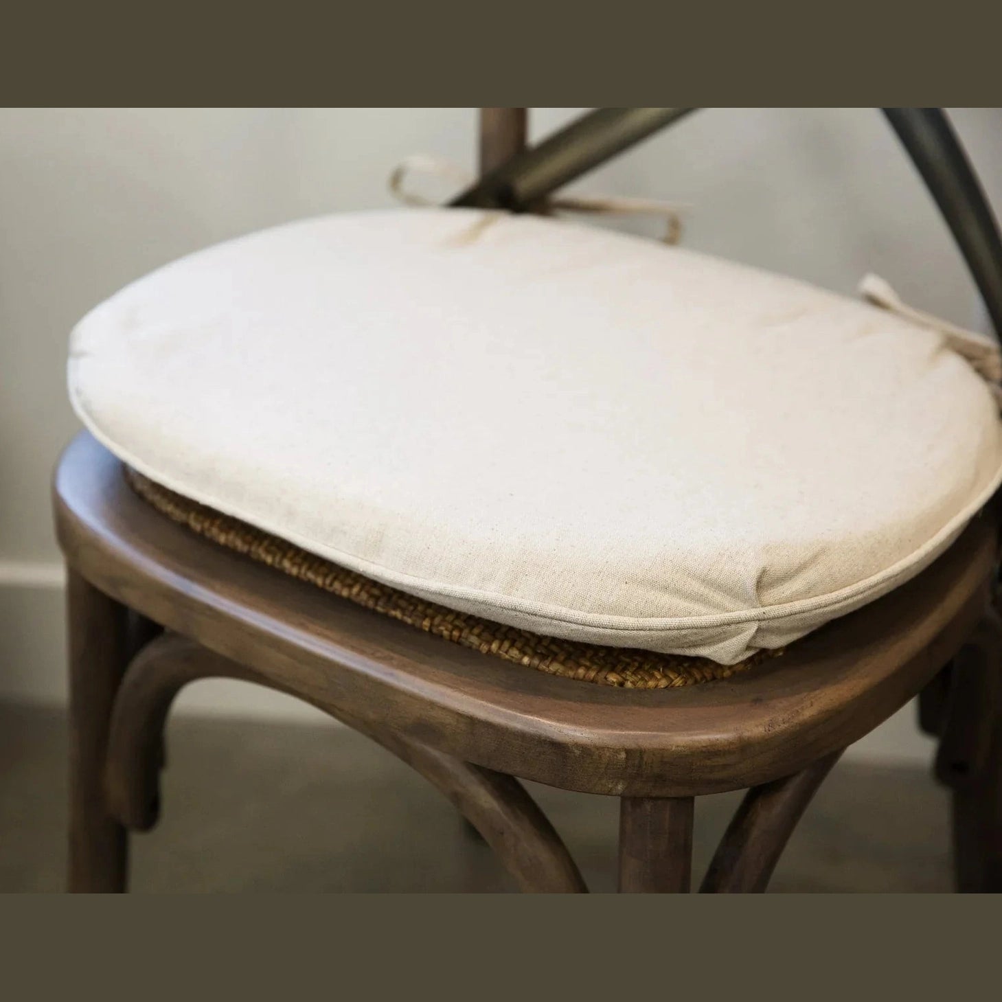 Xandrel Cushion for Cross Back Chair - Linen