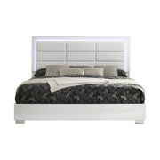 Vanah Glossy White Queen Bed