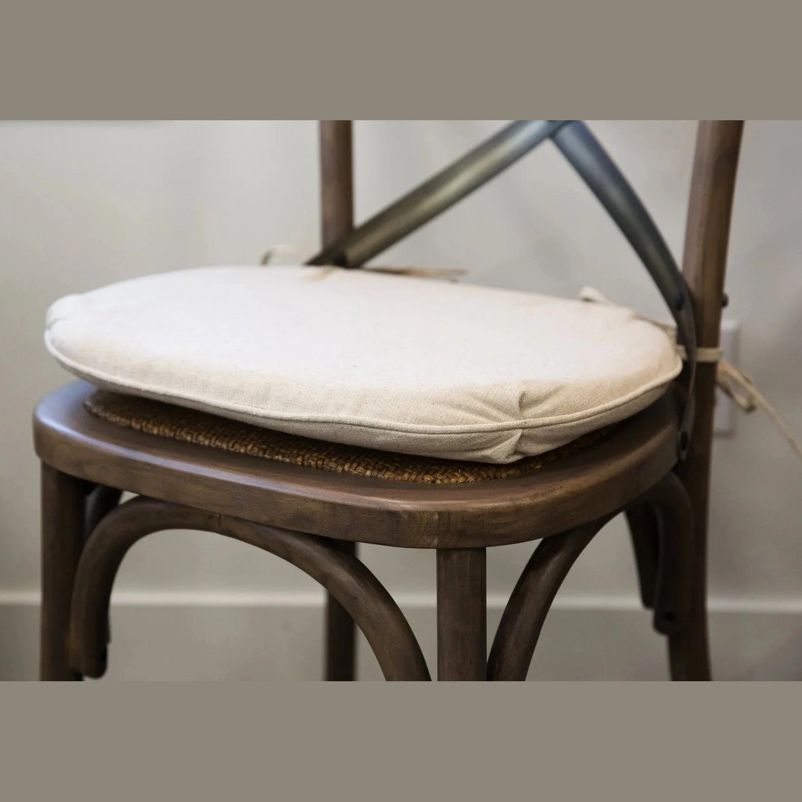 Xandrel Cushion for Cross Back Chair - Linen
