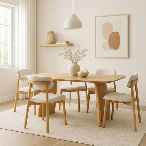 Anastasia Dining Table - Natural Oak