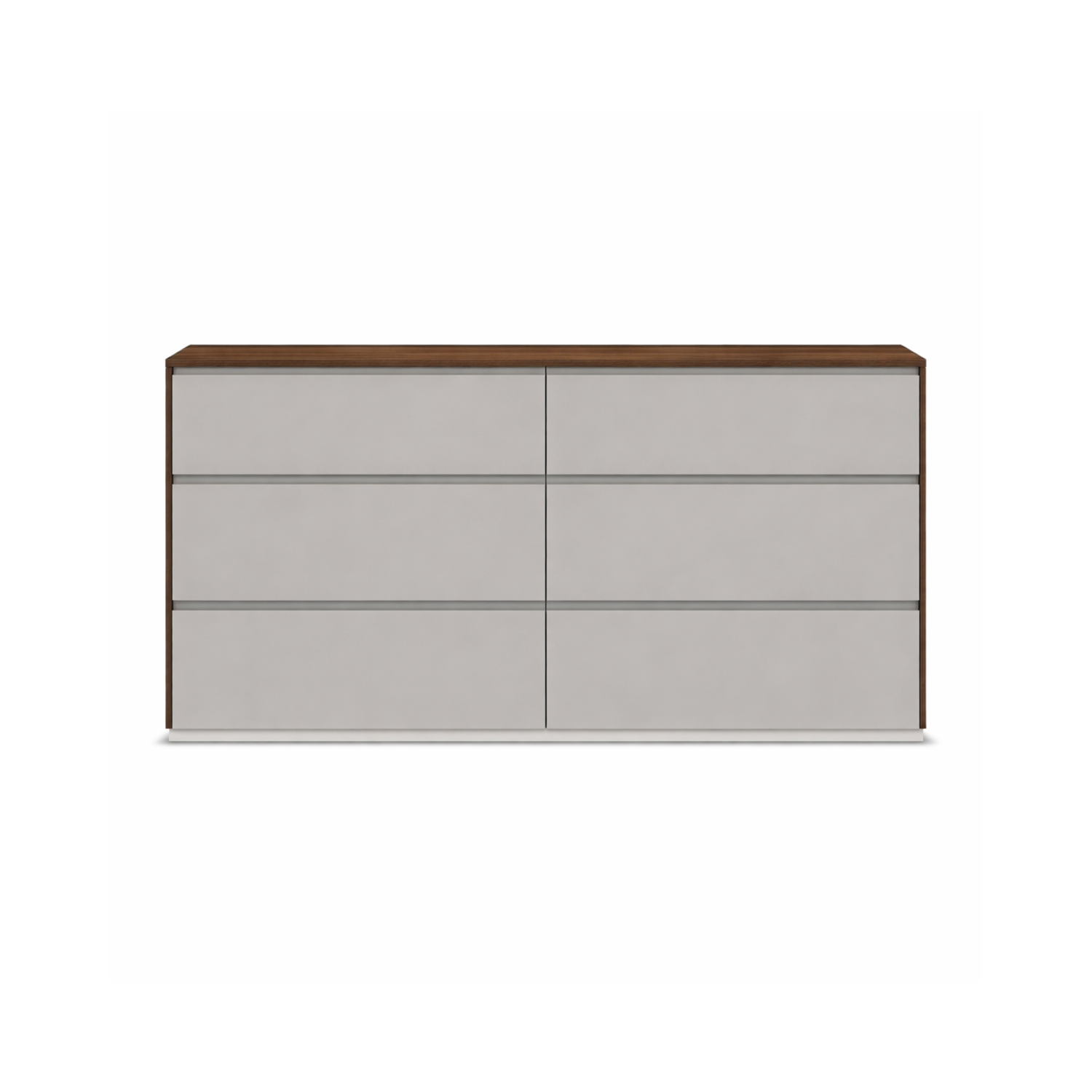 Irina Two Tone 6 Drawers Dresser