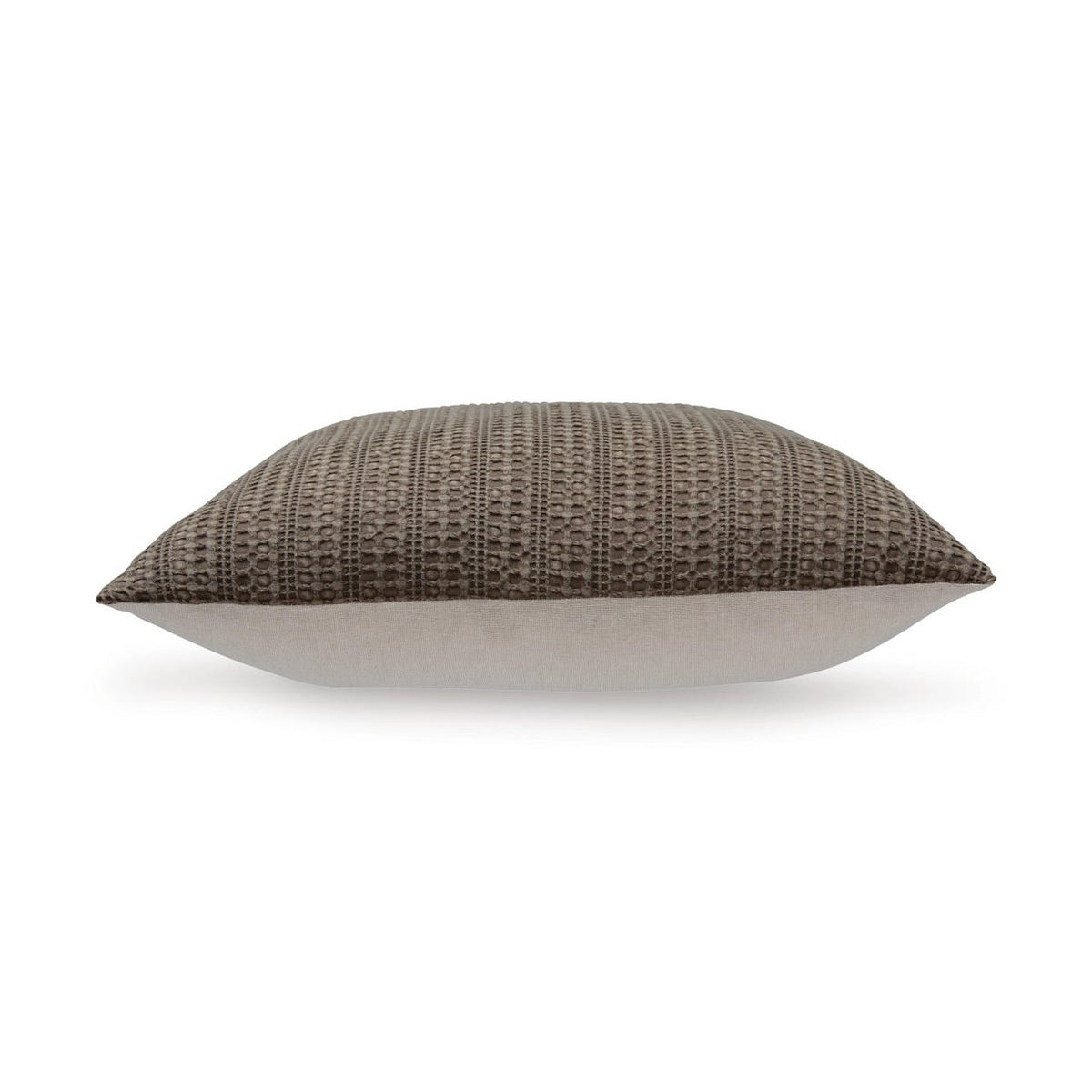 Landcher Textured Cotton Decorative Throw Pillow – Brown (Set of 4)