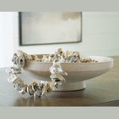 Justy Decorative Terracotta Bowl – Antique Beige