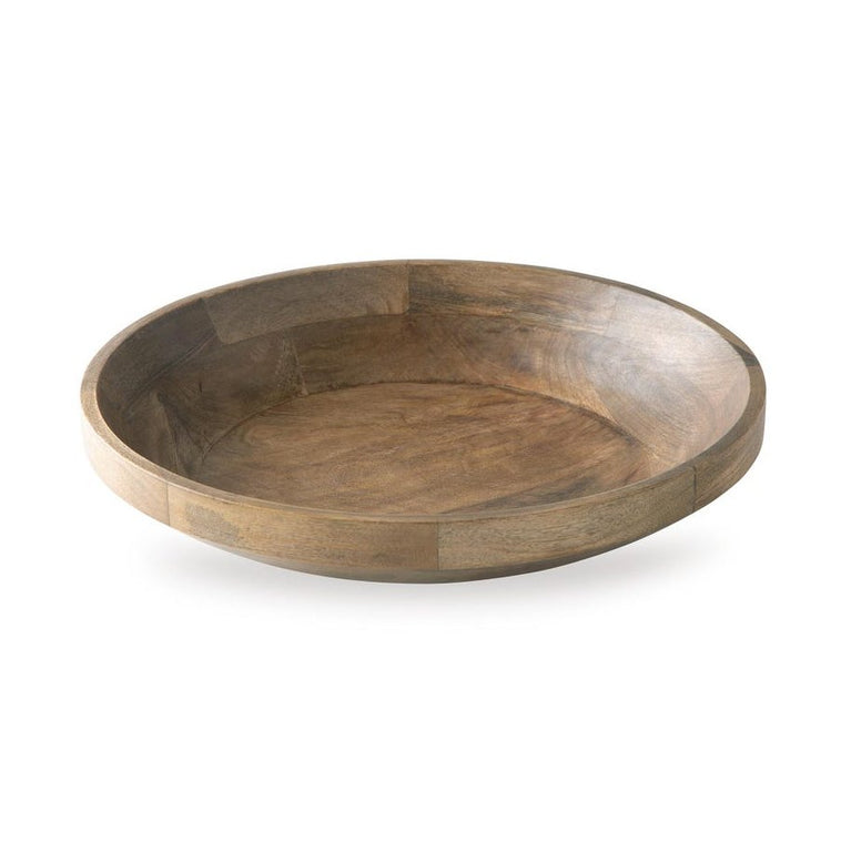 Clayburg Natural Wood Decorative Bowl – Natural Brown