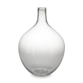Kurthorne Seeded Glass Decorative Vase – Clear