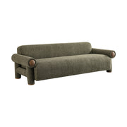 Ronan Upholstered Sofa – Deep Olive Green