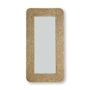 Norigan Natural Seagrass Framed Floor Mirror – Natural