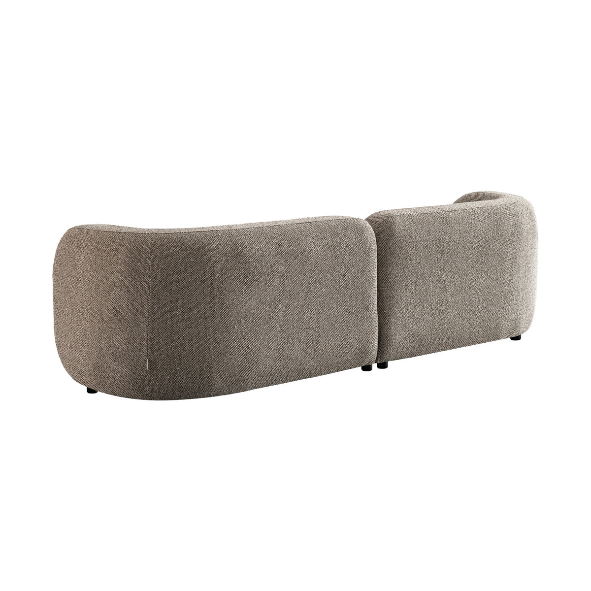 Ari Large Upholstered Sofa – Soft Greige