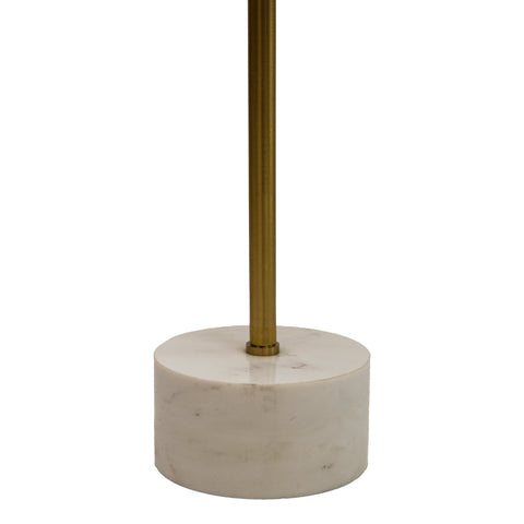 SELAH SIDE TABLE WITH GOLD TOP / MARBLE BASE