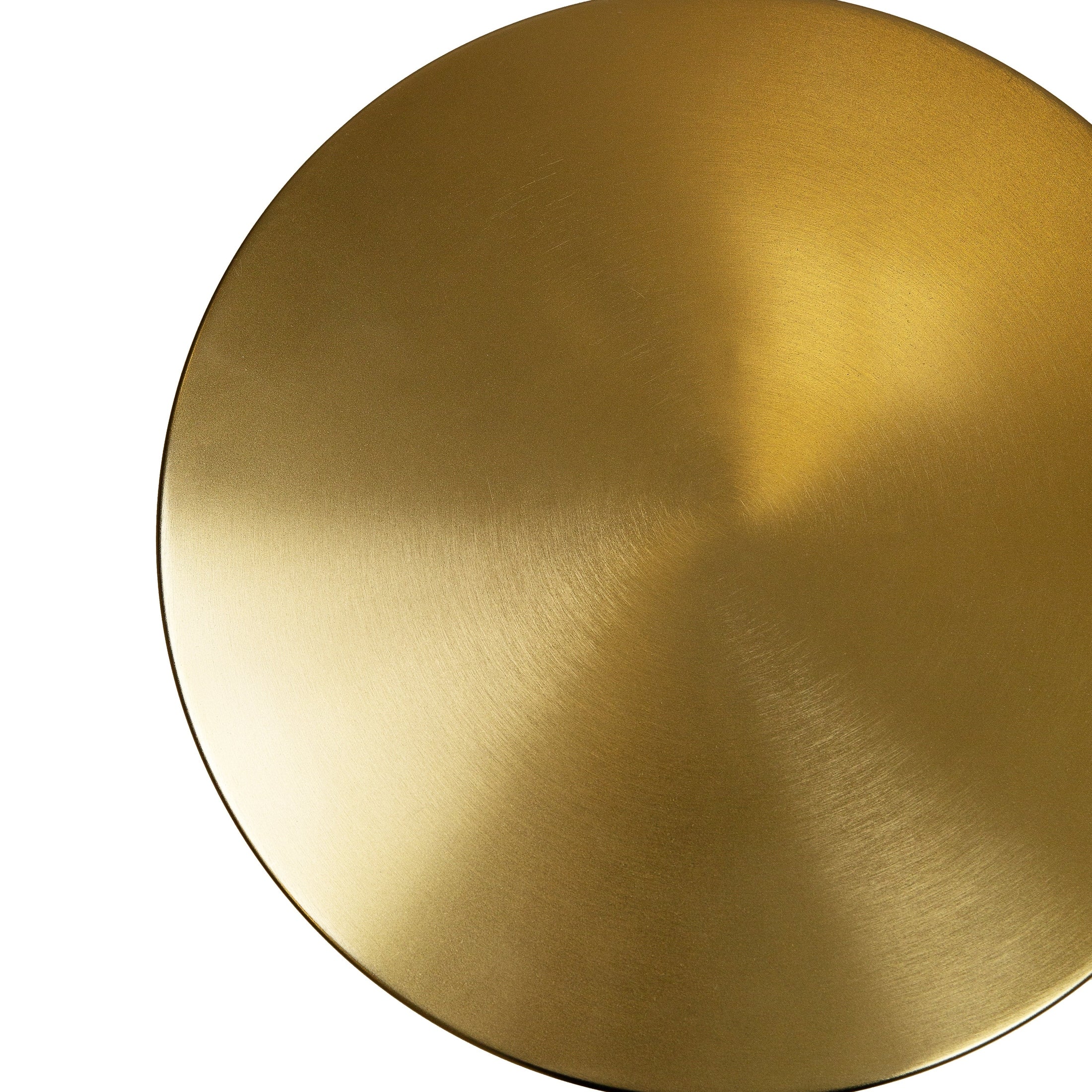SELAH Side Table With Gold Top / Marble Base
