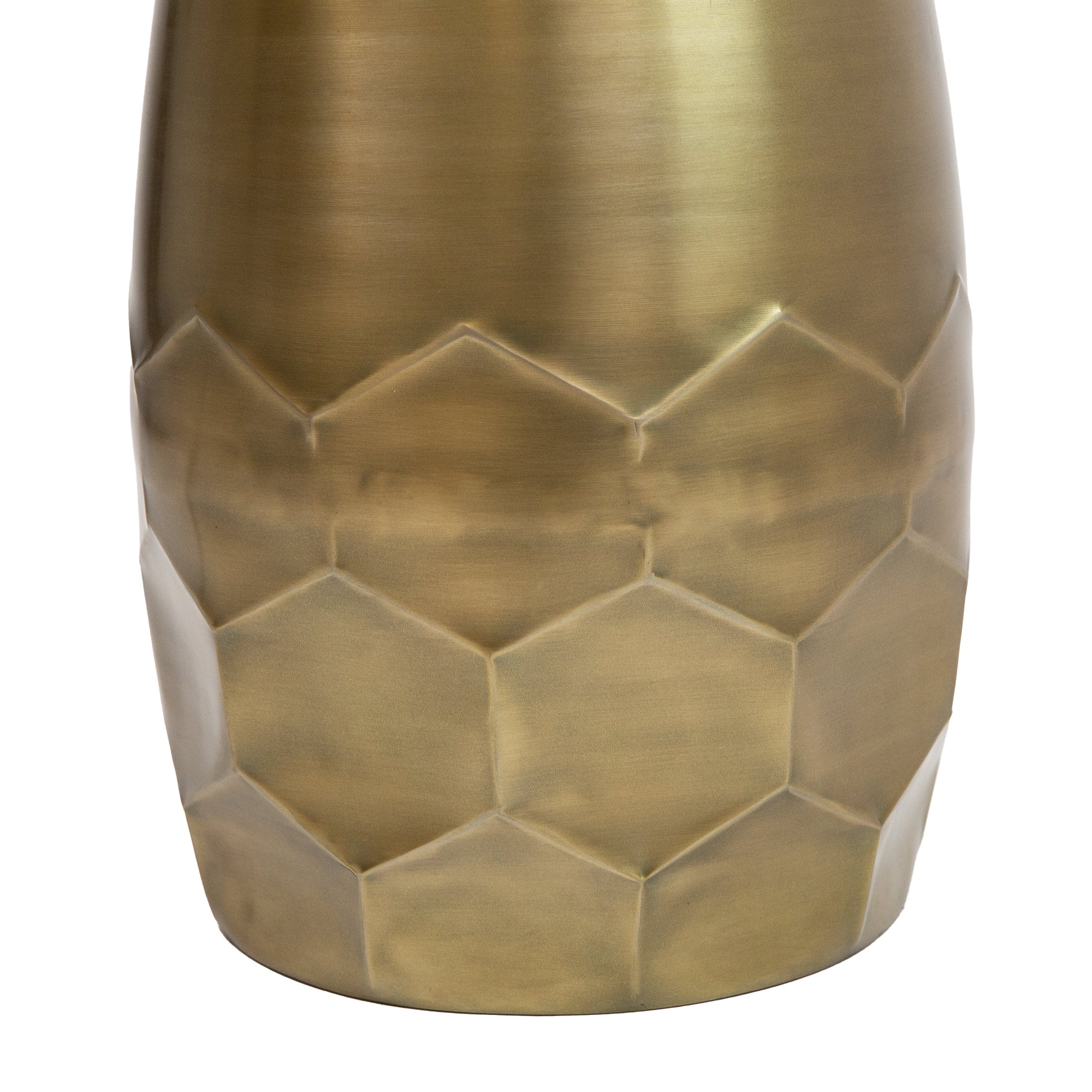 Pelley Hammered Side Table