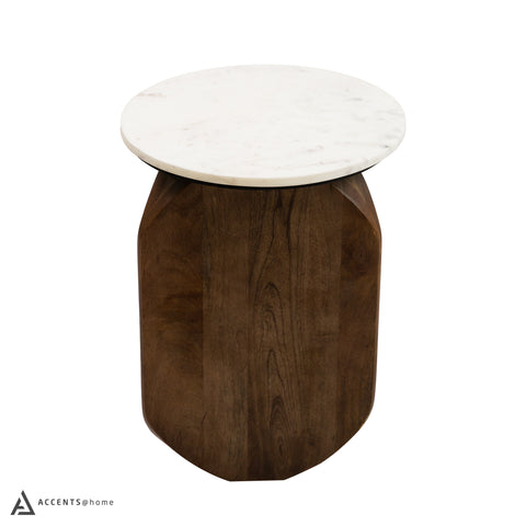 ARITIS SIDE TABLE WITH MARBLE TOP