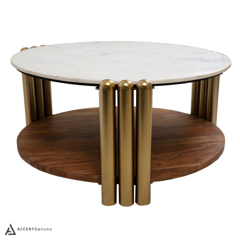 KAMBRY COFFE TABLE WITH MARBLE TOP
