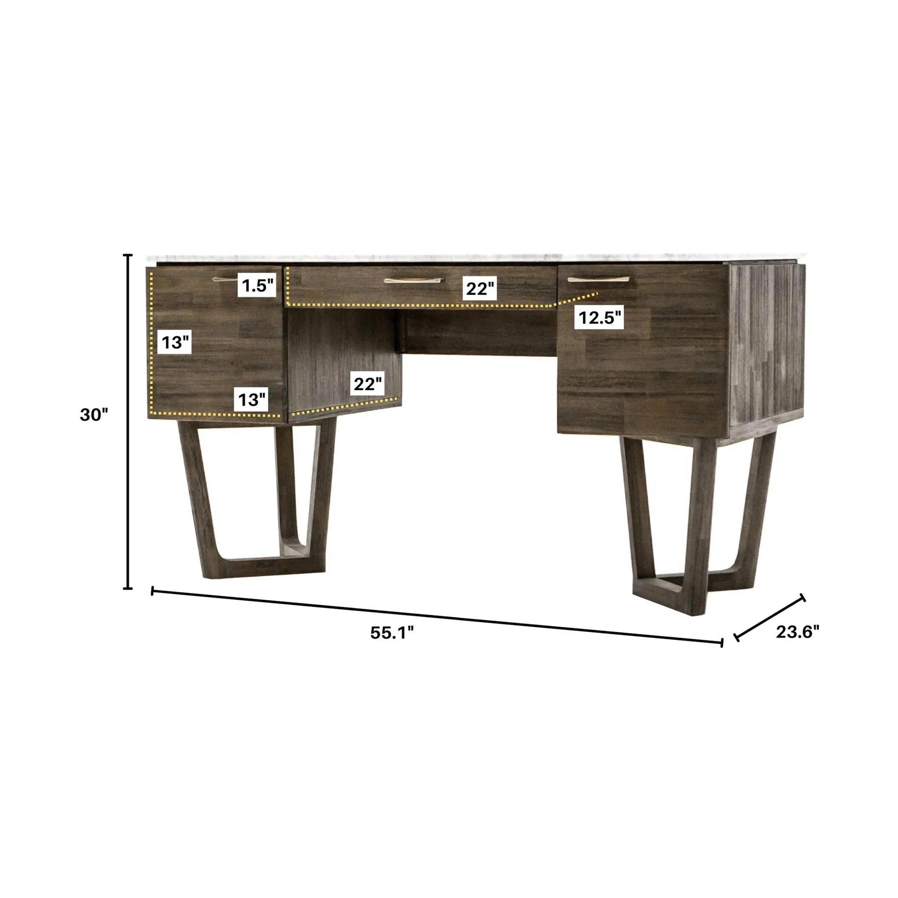 Zaviel Writing Desk