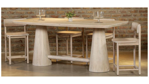 Metropoli Acacia Wood Counter Table
