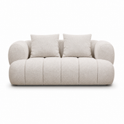 Adonis Loveseat w/2 Pillows - Natural