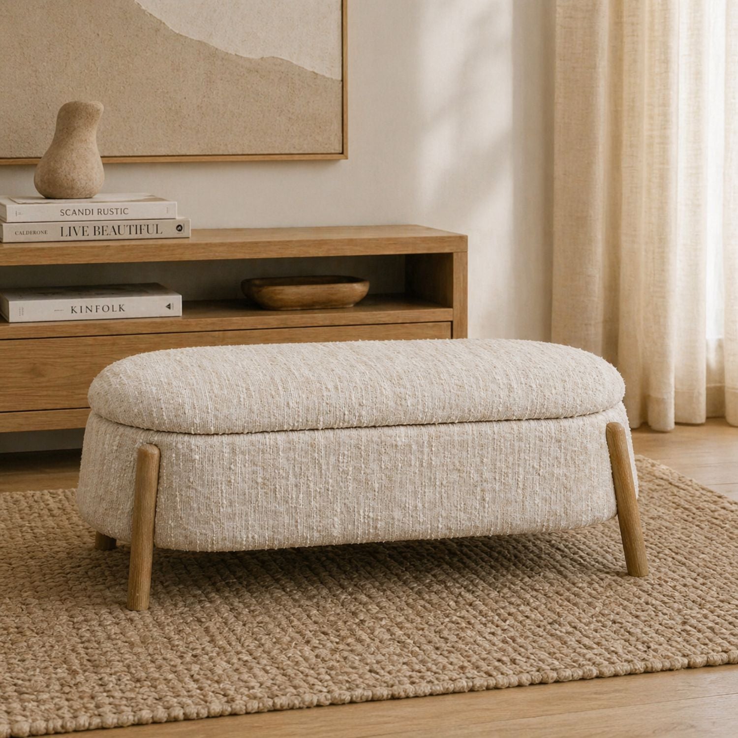 Aero Large Storage Bench