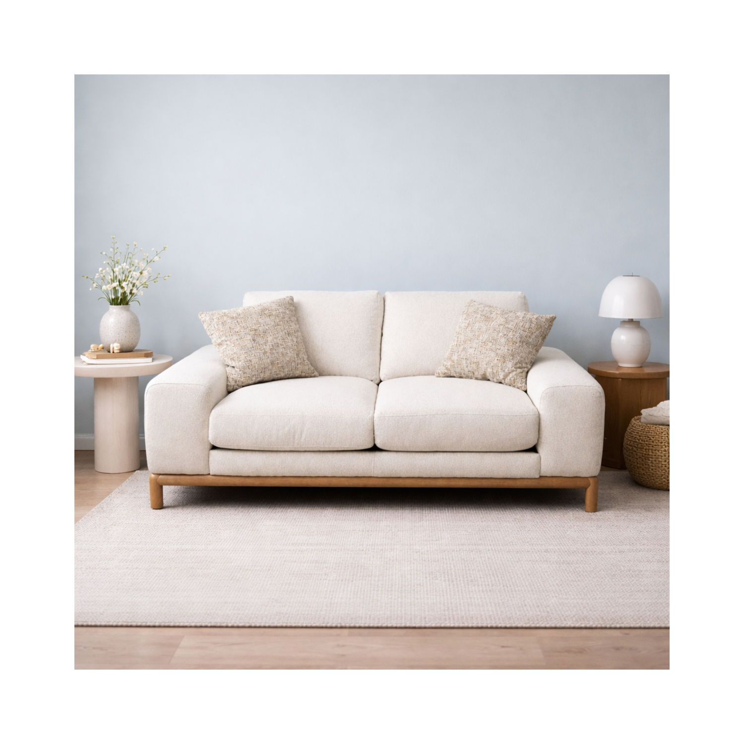 Aina Modern Comfort Loveseat