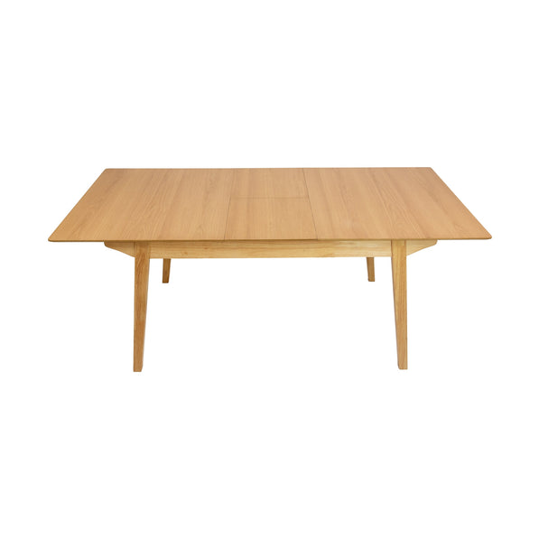 Aldus Extendable Wooden Dining Table - Natural Oak Finish