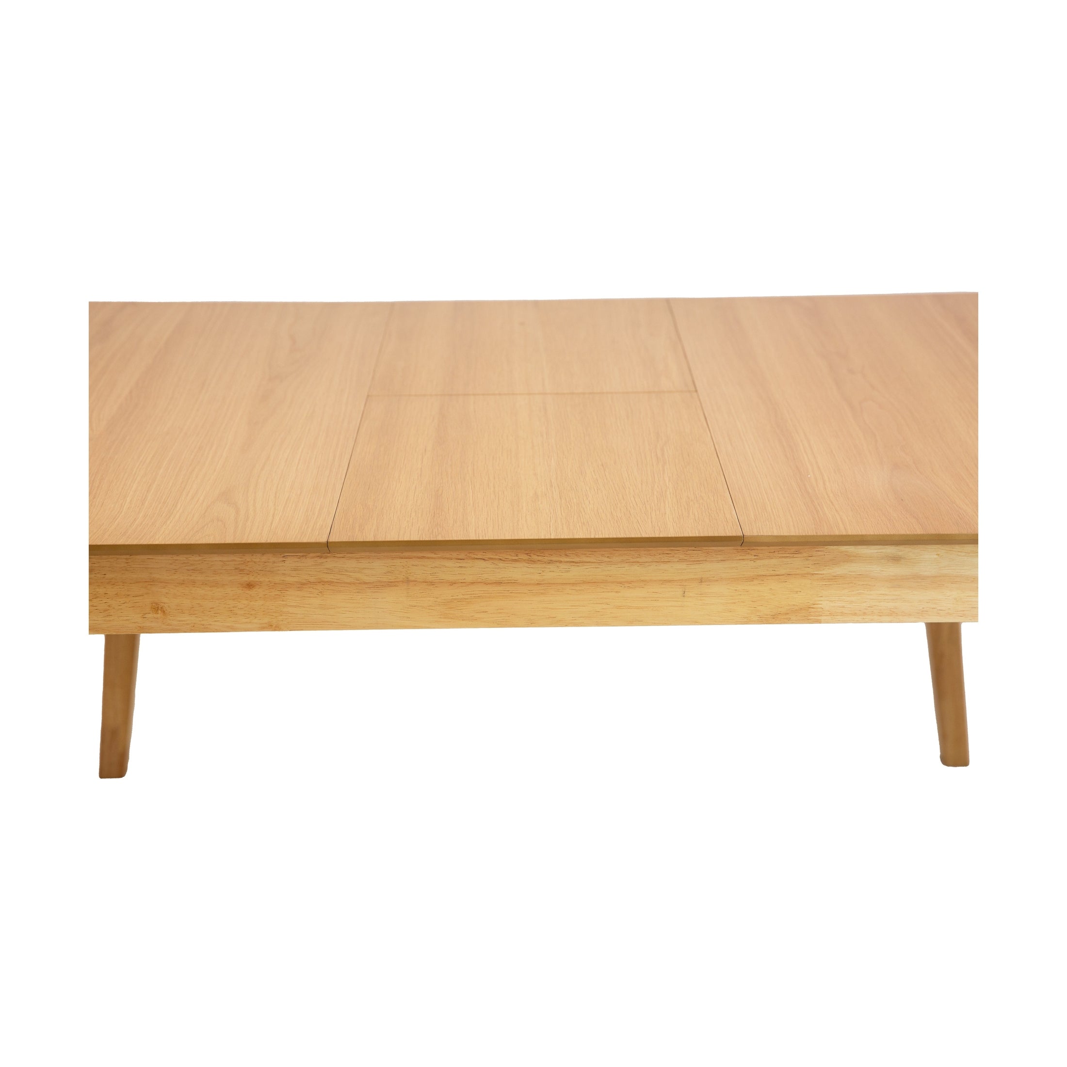Aldus Extendable Wooden Dining Table - Natural Oak Finish