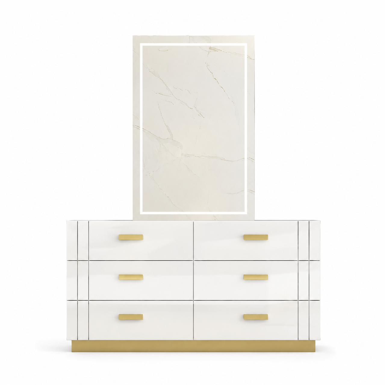 Amy White Dresser