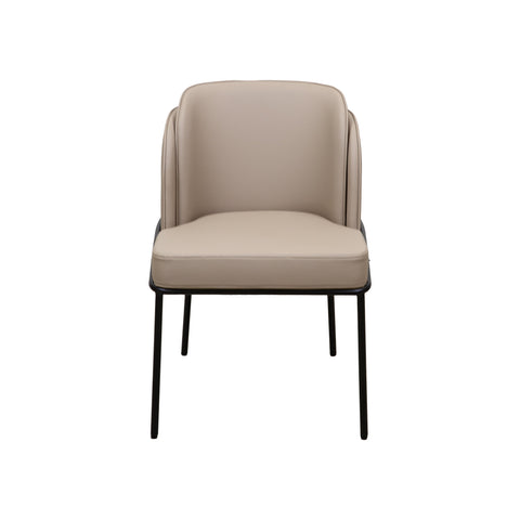 Angelo Faux Leather Dining Chair - Taupe