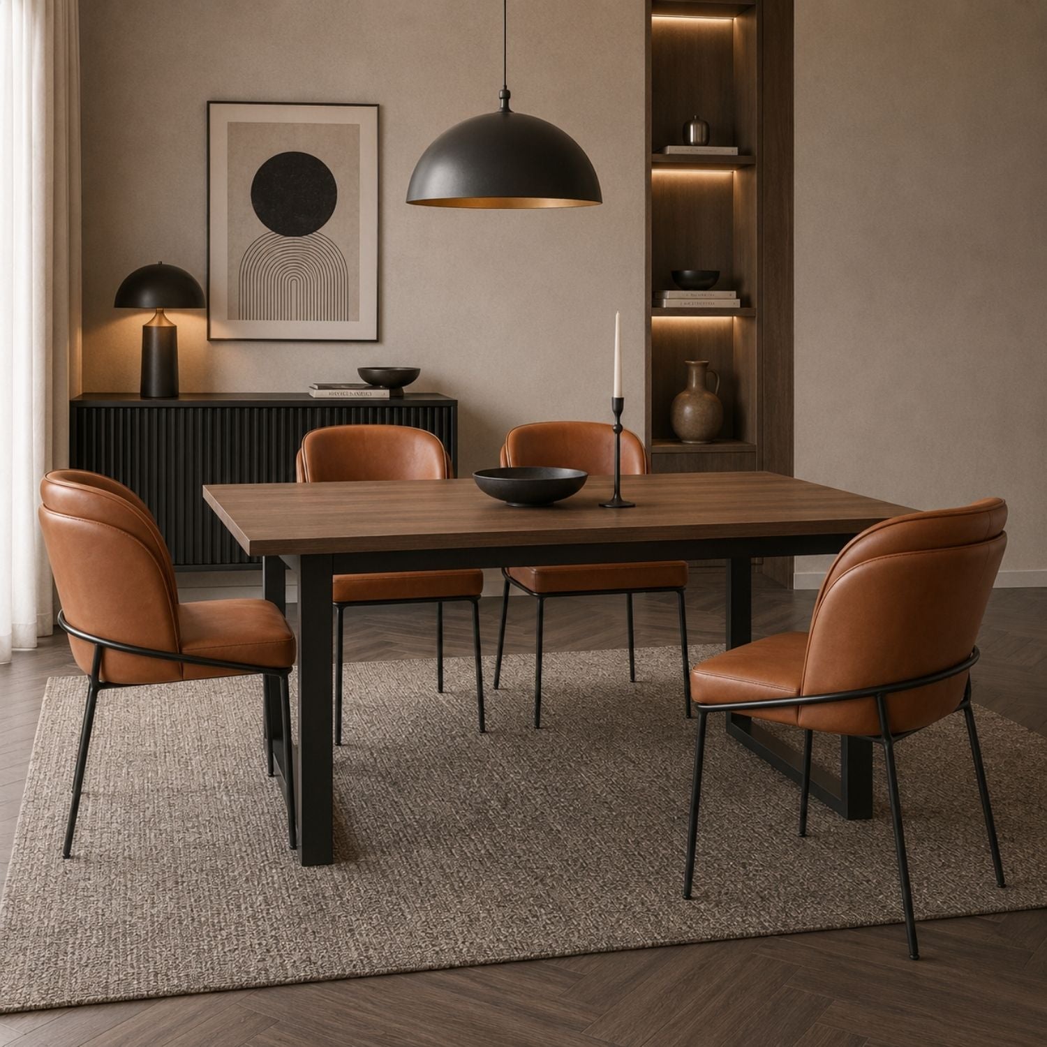 Angelo Faux Leather Dining Chair